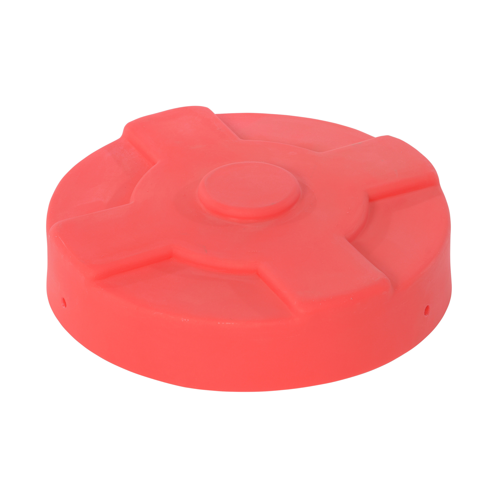 Vestil Low-Density Poly Drum Cover - 30 Gal., 20in. Diameter, Polyethylene, Red, Model# DC-P-30-RD